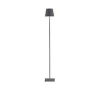 Zafferano Poldina Lampada ricaricabile LED, grigio scuro - 52/87/122 cm