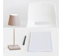 zafferano Poldina lampada da tavolo ricaricabile, LED, LD0320S3, Poldina Pro Mini Poldina [Lampade per Interni > Lampade da Tavolo]