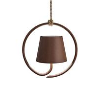 Zafferano Poldina Lampada a sospensione LED, marrone
