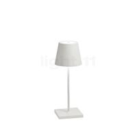 Zafferano Poldina Lampada ricaricabile LED, bianco - 30 cm