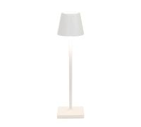 ZAFFERANO Poldina PRO Micro Lampada da Tavolo Bianco Bianco