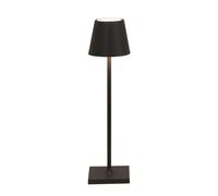 ZAFFERANO Poldina PRO Micro Lampada da Tavolo Nero Opaco