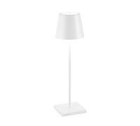 Zafferano Poldina Lampada ricaricabile LED, bianco - 38 cm