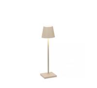 Zafferano Poldina Pro Micro Sabbia - Lampada da Tavolo a Led H27.5cm