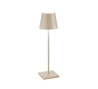 Zafferano Poldina Pro Sabbia - Lampada da Tavolo in Alluminio H38