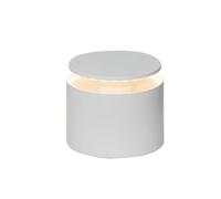 Zafferano, Push-Up, Lampada da Tavolo Ricaricabile e Senza Fili con Controllo Touch, Utilizzabile anche come Lampada da Esterni, Dimmer, 2200-3000 K, Altezza 80-100 cm, Colore Bianco