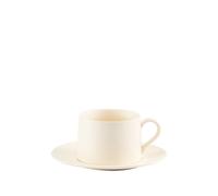 Zafferano S.R.L. Levante, tazza the con piattino avorio 43,5 cl Levante, tazza the con piattino avorio 43,5 cl