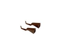 Zafferano S.R.L. Pencil, kit staffe supporti parete corten Pencil, kit staffe supporti parete corten