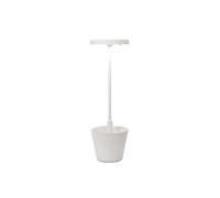 Zafferano S.R.L. Poldina reverso pro, lampada da tavolo ricaricabile - bianco opaco Poldina reverso pro, lampada da tavolo ricaricabile - bianco opaco