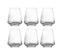 Zafferano bicchiere tumbler per acqua e vini bianchi 45 cl - Esperienze set 6 pezzi - EST4500