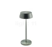 Zafferano Sister Light Lampada ricaricabile LED, verde - 33 cm
