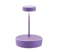 Zafferano Swap Lampada ricaricabile LED, viola - 15 cm