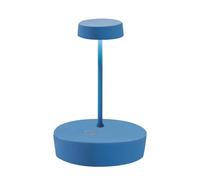 Zafferano Lampada da tavolo Swap mini pro Blue LED ricaricabile e dimmerabile - blu LD1011K3