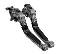 ZAFFYY Leva Freno E Frizione Pieghevole Con Blocco Di Stazionamento Per Motociclette Per ADV350, ADV 350 2021-2024, FORZA350 2020-2024, Regolabile Tramite CNC(P)