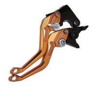 ZAFFYY Leve Freno E Frizione Ergonomiche Lunghe Regolabili Da 7/8" Per Mo&to, Per SU&ZUKI 600/750 KATANA 98-06, SV650 99-09, DL650/V-STROM 04-10(O)