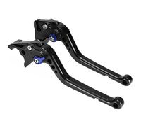 ZAFFYY Leve Freno E Frizione Lunghe Per Mo&to Per TRIU&MPH TIGER 800 XC/XCX/XR/XRX, BONNEVILLE T120/Nero THRUXTON/StreetCup STREET TWIN(B)