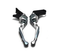 ZAFFYY Leve Freno E Frizione Pieghevoli, Allungabili E Regolabili In Lega Di Alluminio Per M&V AGUSTA BRUTALE 750 BRUTALE750 2001-2005(H)