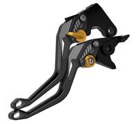 ZAFFYY Leve Freno E Frizione Regolabili Lunghe Ergonomiche Da 7/8" Per Mo&to, Per Husqvama 701 Supermoto/Enduro 17-19, Svartpilen 19-20(C)