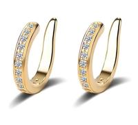 Zafiller Ear Clip,Pierceless Ear Cuff Earrings for Women, Non Pierced Clip on Cartilage Earring Adjustable Fake Earrings,Thin Chunky Ear Cuffs Non Piercing for Women (Gold-1Pair)