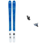 Zag - Attacchi per sci da scialpinismo - Pack Ubac 89 Lady 2025 in Alluminio - Blu