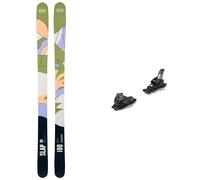 Zag - Attacchi per sci Freeride/Freestyle - Pack Slap 98 2026 - Verde