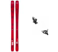 Zag - Attacco per sci da scialpinismo - Pack Ubac 89 2026 in Alluminio - rosso