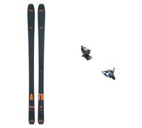 Zag - Attacco per sci da scialpinismo - Set Adret 78 2024 in Alluminio - Blu navy