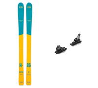 Zag - Sci all-mountain - Set H86 Lady 2024 per Donne in Legno - Giallo