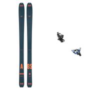 Zag - Sci da scialpinismo - Set Adret 85 Lady 2024 in Legno - Blu navy