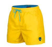 Zagano Costume da bagno da uomo e ragazzo, pantaloncini corti da nuoto, capo sportivo, nelle taglie S-6XL, prodotto nell’UE, giallo., L