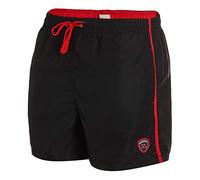 Zagano Costume da bagno da uomo e ragazzo, pantaloncini da bagno da uomo, pantaloncini da bagno da uomo, pantaloncini corti da uomo, lunghezza S-6XL, prodotto nell'UE, Nero , 3XL