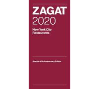 Zagat Zagat 2020 New York City Restaurants (Tascabile)