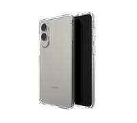 ZAGG Crystal Palace Custodia Rinforzata in Grafene per Samsung Galaxy S25 Edge [6,7 Pollici], Anti-Ingiallimento, Design Minimalista, Resistente ai Graffi, Presa Sicura, Antiurto (Trasparente)
