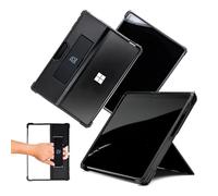 ZAGG Custodia robusta per Microsoft Surface Pro 9, protezione dagli urti, cavalletto girevole a 360°, supporto per pennino, certificazione MIL-STD 810G, cover antiurto in silicone e policarbonato