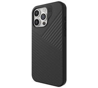 ZAGG Denali - Custodia a scatto per iPhone 15 Pro Max, protezione dalle cadute (5 m), custodia per cellulare testurizzata a doppio strato, design antiscivolo, custodia per telefono MagSafe, nero
