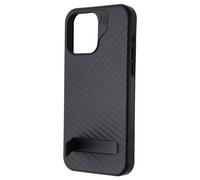 Zagg Denali Snap Custodia per iPhone 15 Pro Max con cavalletto per telefono, protezione dalle cadute (5 m), custodia per cellulare testurizzata a doppio strato, custodia MagSafe