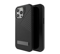Zagg Denali Snap Custodia per iPhone 15 Pro Max con cavalletto per telefono, protezione dalle cadute (5 m), custodia per cellulare testurizzata a doppio strato, custodia MagSafe