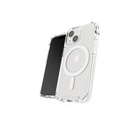 ZAGG Gear 4 Crystal Palace - Custodia a scatto trasparente con protezione dagli urti con compatibilità MagSafe per Apple iPhone 13 mini, trasparente