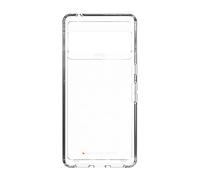 ZAGG Gear4 Crystal Palace - Custodia trasparente per Google Pixel 7, protezione contro le cadute D30 fino a 4 m, custodia di ricarica wireless, compatibile con 5G, sottile, leggera, design trasparente