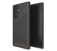 ZAGG Gear4 Denali D30 Custodia protettiva per Samsung Galaxy S22 Ultra, custodia rigida, antiurto, ricarica wireless, MagSafe, (nero)