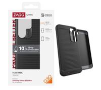 ZAGG Gear4 Havana - Custodia per Samsung Galaxy S23 Ultra, protezione contro le cadute fino a 3 m, funziona con sistemi di ricarica wireless, protezione superiore rinforzata, inferiore e angoli,