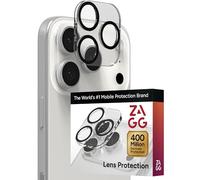ZAGG Glass Elite iPhone Camera Lens Protector for iPhone 17 Pro Max / 17 Pro - Camera Frame, Maximum Impact & Scratch Protection, Anti-Reflective Technology, Smudge-Resistant, Precise Fit