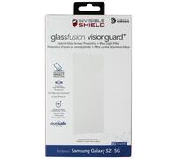 Zagg Glassfusion Visionguard + Proteggi Schermo per Galaxy S21 5G - Trasparente