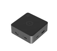 ZAGG Hub a 4 Porte USB-C PD, USB-C, USB-A, HDMI, Ricarica Pass-Through 100W, HDMI 4K, Ricarica Cablata/Senza Fili, per Windows, macOS, iPadOS, ChromeOS, Android e Dispositivi Host USB4