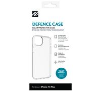 ZAGG iFrogz - Custodia protettiva per difesa compatibile con iPhone 14 Plus/iPhone 13 Pro Max, resistente, a scatto, resistente alle sbavature, sottile, riciclata, trasparente