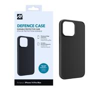 Zagg iFrogz - Custodia protettiva per difesa compatibile con iPhone 14 Pro Max, resistente, a scatto, resistente alle sbavature, sottile, riciclata, nero