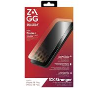 ZAGG InvisibleShield Glass XTR3 - Pellicola proteggi schermo per iPhone 16 Plus/15 Plus, filtraggio della luce blu, 10 volte più forte, superficie antigraffio e resistente alle sbavature, protezione