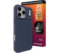ZAGG Luxe - Custodia a scatto per iPhone 17 Pro Max, blu navy, grafene resistente per protezione dalle cadute (3 m), design sottile e leggero, compatibile con MagSafe