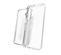 ZAGG Luxe Custodia per Samsung Galaxy A26 5G [6,7 pollici], ricarica wireless, protezione da cadute da 3 m, sottile, design ondulato, trasparente