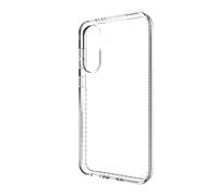 ZAGG Luxe Custodia per Samsung Galaxy A36 5G [6,7 pollici], ricarica wireless, protezione da cadute da 3 m, sottile, design ondulato, trasparente